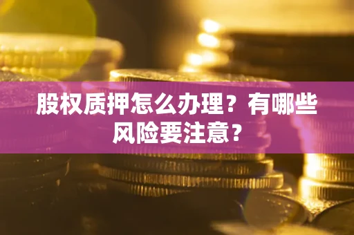 武汉股权质押怎么办理？有哪些风险要注意？