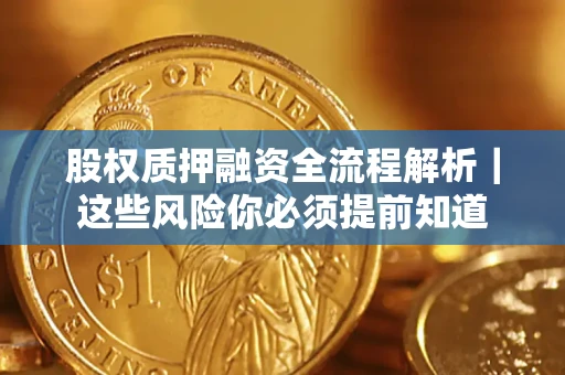 武汉股权质押融资全流程解析｜这些风险你必须提前知道