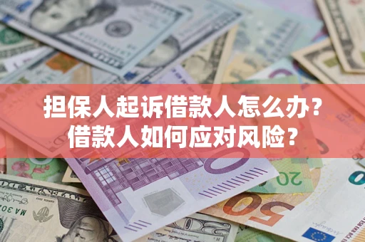 武汉担保人起诉借款人怎么办？借款人如何应对风险？