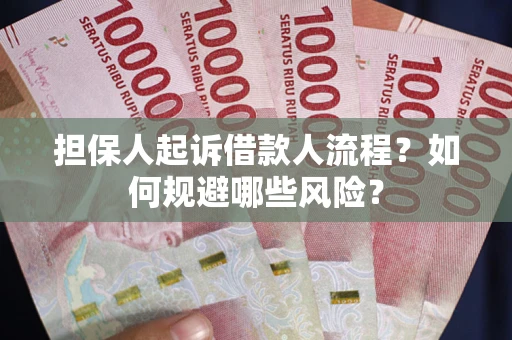 武汉担保人起诉借款人流程？如何规避哪些风险？