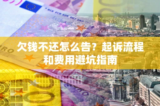 武汉欠钱不还怎么告?起诉流程和费用避坑指南 武汉欠钱不还怎么告?起诉流程和费用避坑指南