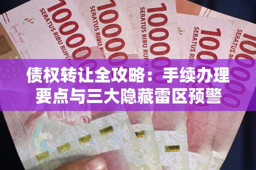 武汉债权转让全攻略：手续办理要点与三大隐藏雷区预警