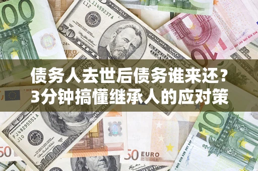 武汉债务人去世后债务谁来还？3分钟搞懂继承人的应对策略