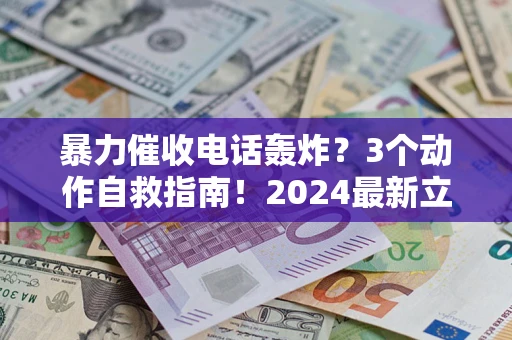 武汉暴力催收电话轰炸？3个动作自救指南！2024最新立案标准全解析